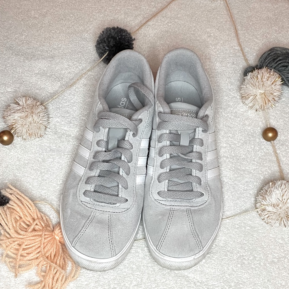 Adidas Court Set Ortholite Float Sneaker 7.5 Gray